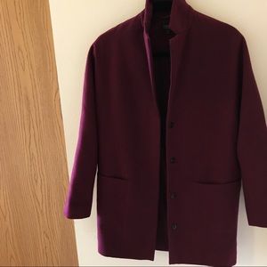 Topshop Relaxed Overcoat (Menswear Inspired)